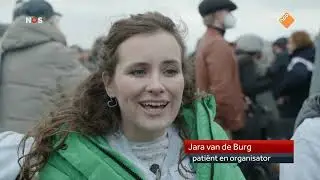 Репортаж NOS News - Протест PAIS - Нидерланды