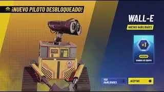 Disney Speedstorm New Racer Nuevo Piloto Wall-E