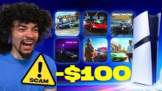 I Wasted $100 on AI Slop PS5 Racing Games...
