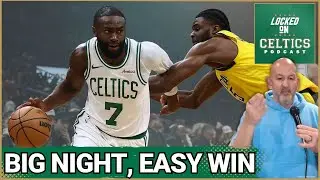 Jaylen Brown POWERS Boston Celtics, Sam Hauser SHINES in Scorching WIN Over Pacers