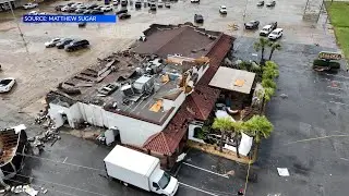 Tornado tears through Gautier, Mississippi