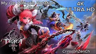 [TERA ONLINE PS5] Valkyrie OP Rotation and Build | ULTRA REALISTIC GRAPHICS GAMEPLAY - No Commentary