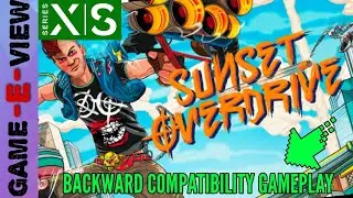 Sunset Overdrive - Xbox Series X Backward Compatibility Gameplay