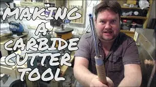Make your own DIY carbide woodturning tool