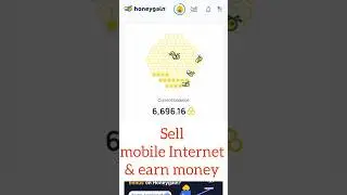 Sell mobile data #earnmoney