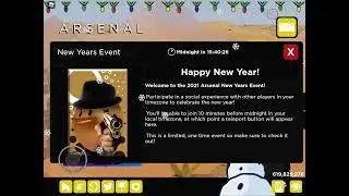 New Arsenal New year event!?