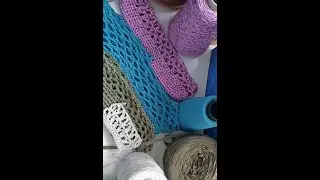 Авоська, шопер . Пряжа для авосек и шоперов