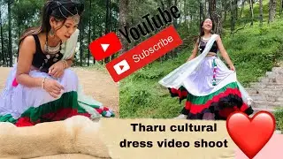 Tharu cultural dress photo shoot with my dearest ❤️ || beautiful destination || Nilam chaudhary