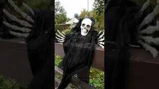 Ghoulish spooks witches vampires and zombies at Ballinhassig park Halloween fun  County Cork Ireland