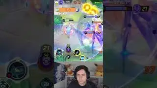 Icicle Spear GLACEON clicks enemies for a 5 KO | Pokemon Unite