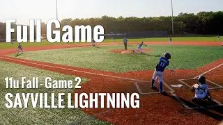Full Game - Waves 11u Game 2 vs Sayville Lightning - 2020 Fall Ball