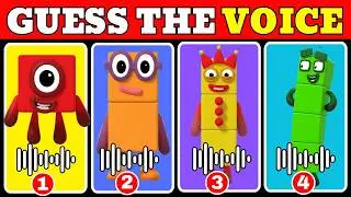 Guess the Numberblocks Characters by Their Voice! 🔢🎧🎵🧡 | Fun Kids Challenge