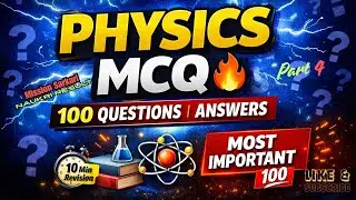 Physics GK in Hindi | 100 One Liner Questions | Beginner to Advanced