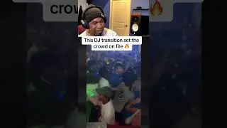 This DJ transition set the crowd on fire #dj #djmix #djtransition #djs