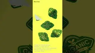 UV Foiled Stickers | Gold Foiling | Sticker Printing #dubai #uae #prinitng #stickerprinting
