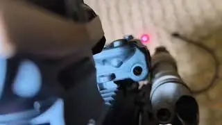 Тактический блок (фонарь с ЛЦУ) FMA AN-PEQ-15 Upgrade Ver. LED White +Red laser w/IR DE
