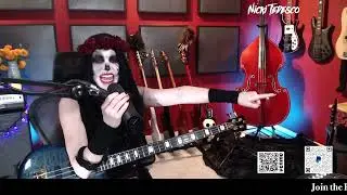 Spasmolytic by Skinny Puppy BASS COVER #shorts