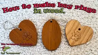 Make money from wood carving (keyrings)