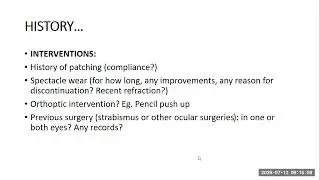 Evaluating a child with strabismus