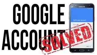 (Without SideSync) This device was reset. To continue, sign in with a Google Account.