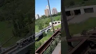 Chasing Edmonton Metro LRT from the high level bridge @fadi536