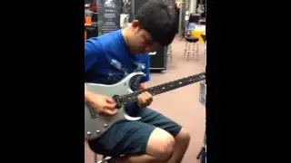 Noodling at guitar center(musicman jp13)