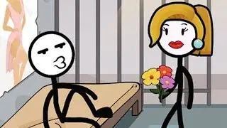 Stickman Word Story - Prison Break - (Android Gameplay)