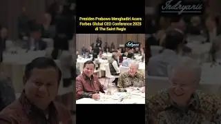 Forbes Global CEO Conference 2025 #indonesia #prabowo #prabowosubianto #forbes