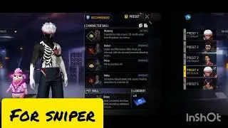 Best character skills for free fire players 👍👍