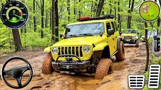 Mud Jeep Offroad Driving Simulator - 4x4 SUV Prado Derby Luxury Rocks - Android GamePlay