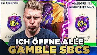 MUSIKVIDEO 🌚 ICH &Ouml;FFNE ALLE GAMBLE SBC PACKS (87+ HERO PICK, 85+ PICK etc.) in FIFA 23