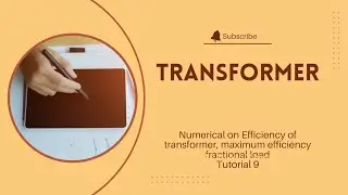 numerical on efficiency of transformer