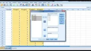 #SPSS v.23 :Lesson 41 Mauchly's Test of Sphericity in Repeated Measures MANOVA