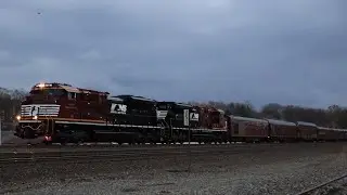 NS 1230 and NS 1231 leads Office Car Special! Cresson Pa