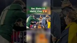 Go watch the Sac State Hornets VS Idaho Vandals Vlog‼️💯🔥