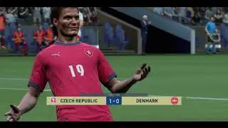 FIFA 21 PS5 Czech Republic VS Denmark Euro 2020 Simulation