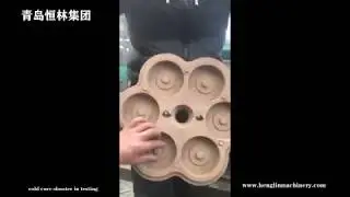 ZH 860Y cold core shooter successfully  testing new sand cores