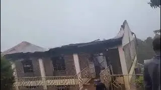 BREAKING: Fire erupts at Mbooni Boys High School in Makueni County.