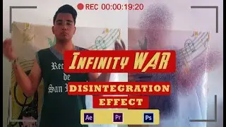 How to create DISINTEGRATION Effect from AVENGERS: INFINITY WAR//Adobe After Effects
