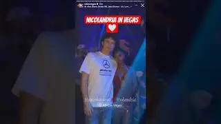 Nicolandria partying in Vegas tonight