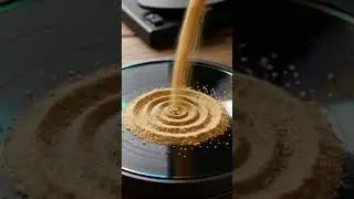 Floating sand #asmr #ai #shorts #satisfying #relaxing