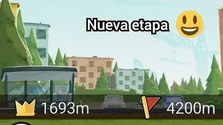 Hill Climb Racing.Suburbios.Nuevo mapa.Nueva actualización 😃