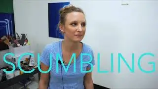 How to Paint with the Scumbling Painting Technique in under 35 Seconds
