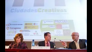 Acto inaugural III Jornadas Internacionales Ciudades Creativas (Zaragoza, noviembre 2010)