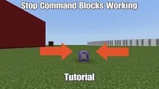 How To Stop Command Blocks Working In Minecraft