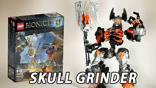 LEGO BIONICLE MOC BUILD SKULL GRINDER
