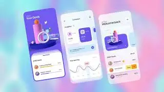 Dashboard UI Design in Figma | Web Design Speedart Tutorial