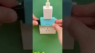 180 degree rotating flat power outlet splitter #Shorts #trangreview