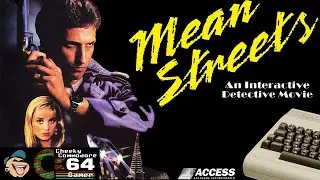 MEAN STREETS &ndash; Commodore 64 (1989) | Tex Murphy's Cyberpunk Detective Adventure