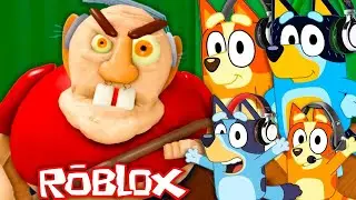 Bluey ? Bingo ESCAPE EVIL GRANDPA OBBY in Roblox!
